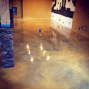 Concrete staining