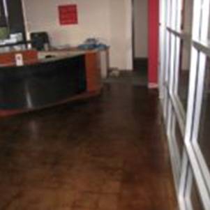 Concrete staining